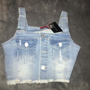Forever 21 Denim Top
